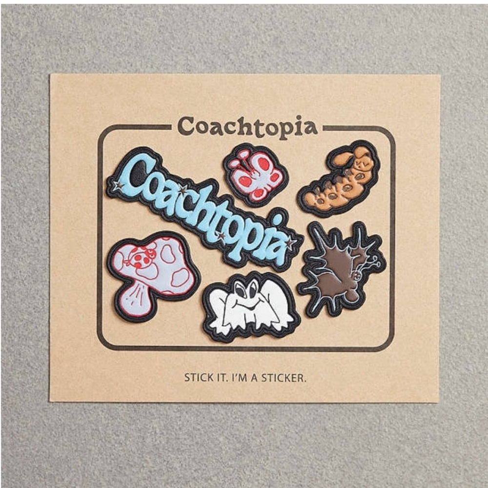 ❤️❤️❤️NEW Coach/Coachtopia Upcrafted stickers ❤️❤️❤️ - Picture 2 of 4